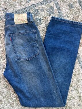 Levi's Vintage Selvedge 507 LVC Jeans in size 26. High Waisted. Straight Leg.
